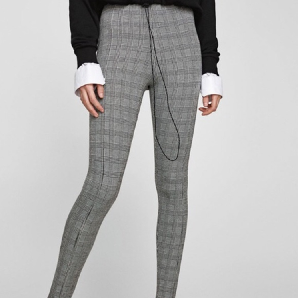 GEN PLAID FOOTLOOP LEGGINGS